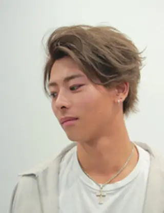 ショート カラー パーマ メンズ アートディレクター のぐちのヘアスタイル