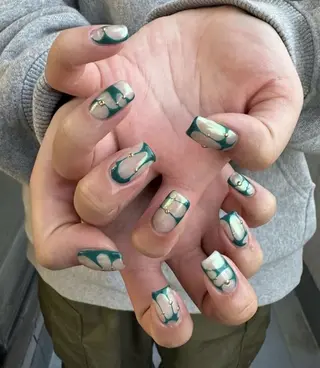 ネイル ハイトーン/レイヤー nail 百咲💌のヘアスタイル