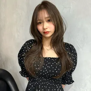 ロング カラー 本場の韓国ヘア 🇰🇷 中尾 崇人のヘアスタイル