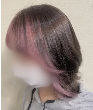 ミディアム カラー yamaguchi kのヘアスタイル