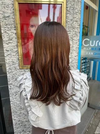 ロング 森田 健介のヘアスタイル