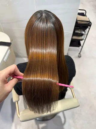 ロング カラー 透明感カラー🌿 グレージュ🐺陽介のヘアスタイル