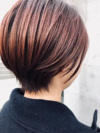 カラー 宮腰 瑠果のヘアスタイル