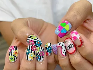 ネイル アイアムアイ 大村磨衣のネイルデザイン