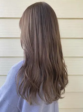 ロング カラー 似合わせヘア🤎透明 感カラー🤎MIKAのヘアスタイル