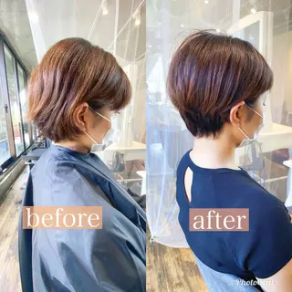 ショート ヒラヤマ ユウスケのヘアスタイル