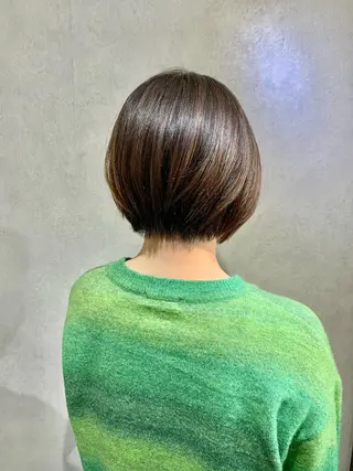 ショート カラー 髪質改善＊韓国ヘア＊ レイヤー＊IBUKIのヘアスタイル