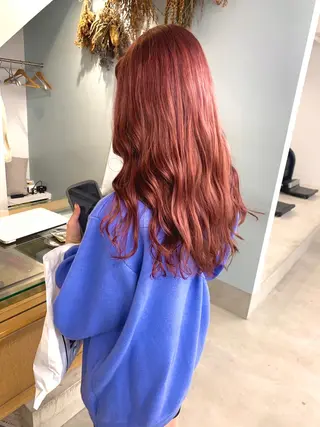 ロング カラー leben serikaのヘアスタイル