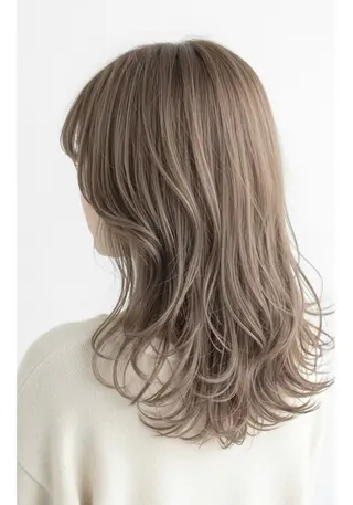 ロング 橋本 茉保のヘアスタイル