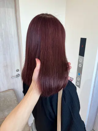 ミディアム 廣庭 勇人のヘアスタイル