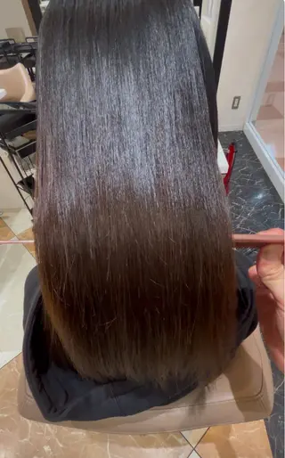 セミロング カラー パーマ 💍美髪矯正💍 髪質改善・店長 伊藤のヘアスタイル