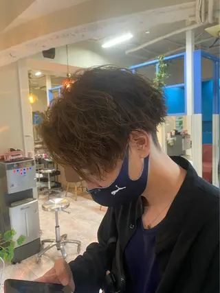 パーマ メンズ メンズモデル募集中✨ 永野大樹のヘアスタイル