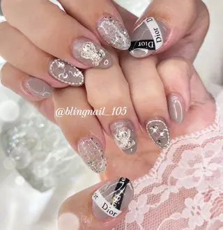 ネイル 23時まで❤︎韓国、 ワンホンネイルのネイルデザイン