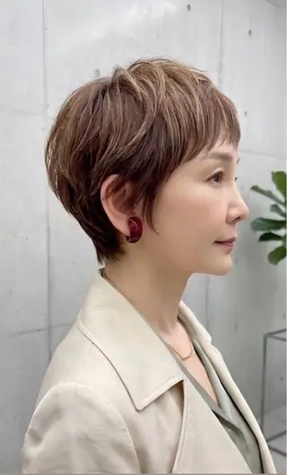 ショート M.SLASH菅原 正裕のヘアスタイル
