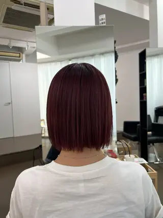 ショート 神戸ボブ✂️ ioe三宮/田 伸佳のヘアスタイル
