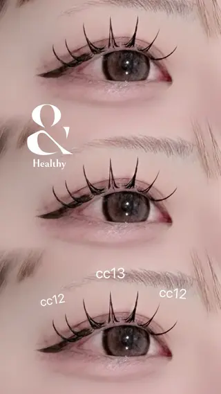 マツエク・マツパ 🌷EYESTYLE nanase🌷のマツエク・マツパデザイン