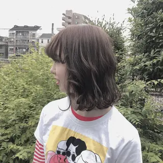 ミディアム stylist 🌸 kana.のヘアスタイル