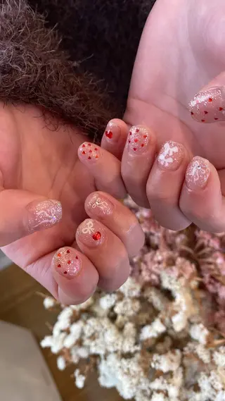 ネイル crystal ⭐︎ colorのネイルデザイン
