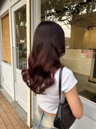 カラー 熊取谷 茉那のヘアスタイル