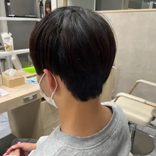 パーマ メンズ ダウンパーマ特化💎 ボブ・レイヤーりなのヘアスタイル