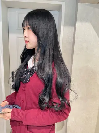 ロング カラー ナチュラル透明感🌱 小山美樹子のヘアスタイル