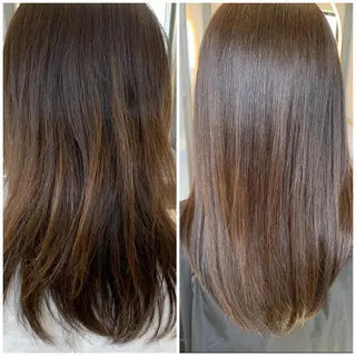 ミディアム PAIR MIKIのヘアスタイル