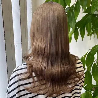 ロング カラー 梅原 姫🍬🐰のヘアスタイル