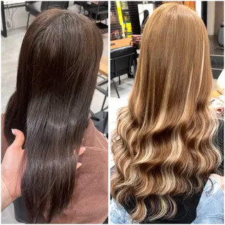 ロング カラー MAKO ❤️🔥NEXTのヘアスタイル