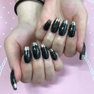 ミディアム ネイル 《LB》ラブリエ Nail&eyeのマツエク・マツパデザイン
