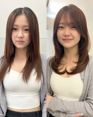 ミディアム 峠 祐樹のヘアスタイル