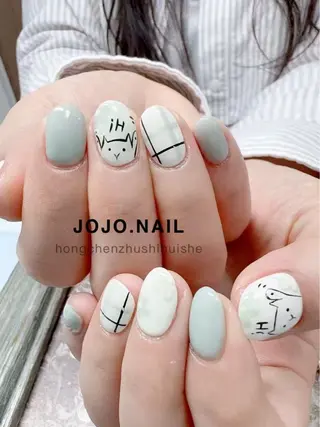 ネイル JOJOネイル池袋店 MOMOのネイルデザイン