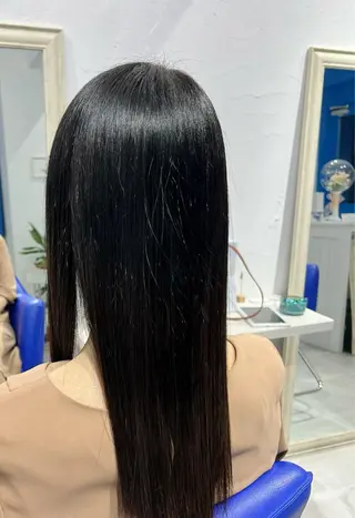 ロング カラー パーマ ヘアアレンジ 髪質改善✨美髪✨小顔 専門美容師chibaのヘアスタイル