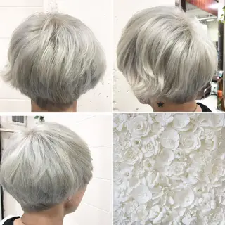 ショート カラー メンズ ✨️眉毛、派手髪、 ハイトーンShinの眉毛・アイブロウイメージ