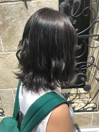 ミディアム カラー 💘カラー人気No. 1💘SAYAのヘアスタイル