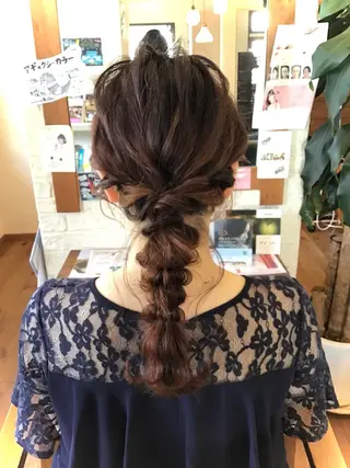 ヘアアレンジ 井上 歩美のヘアスタイル