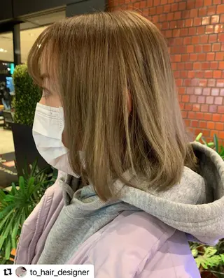 ミディアム カラー メンズ 🩷Eny terrace🩷のヘアスタイル