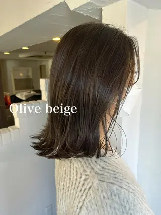 ミディアム カラー ヘアアレンジ 眠れるヘッドスパ✨ chacoのヘアスタイル