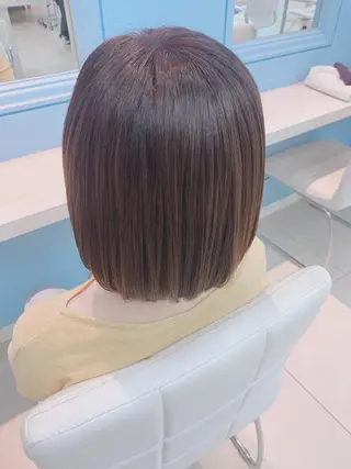 ミディアム カラー ✂︎レディース のメンズカット屋さんのヘアスタイル