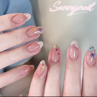 ネイル sunnynail 小桃のネイルデザイン