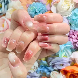 ネイル ハイビスカス ネイルサロンのネイルデザイン