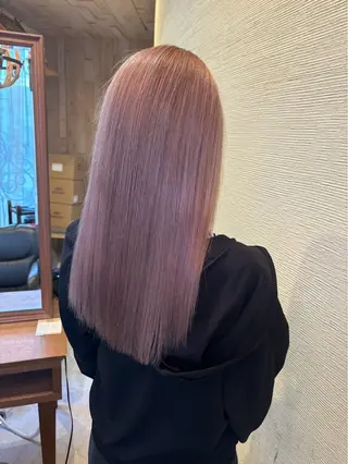 ロング 透明感カラー/ レイヤー/箕浦 稜真のヘアスタイル