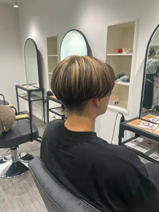 ショート カラー ヘアアレンジ メンズ cocotte 💟草間紫音💟のヘアスタイル