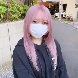 セミロング カラー ヘアアレンジ メンズ キッズ マツエク・マツパ ブリーチ博士 MASATOのヘアスタイル
