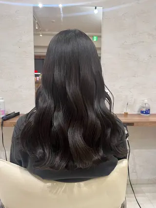 ロング カラー 佐藤 雅のヘアスタイル