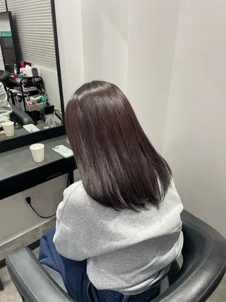 ミディアム カラー 🤍透明感推しカラー 🤍yui‪💞✨のヘアスタイル
