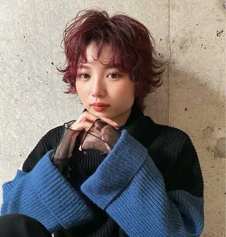 ショート カラー ヘアアレンジ 今井 由佳のヘアスタイル