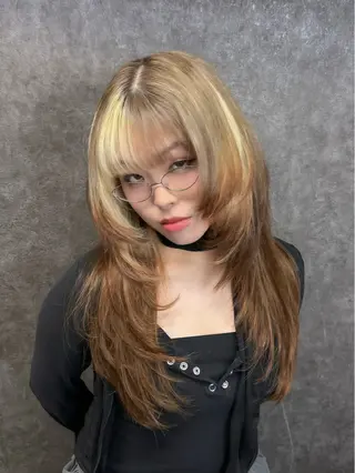 ロング 🐺新宿manabu カットモデル募集中のヘアスタイル