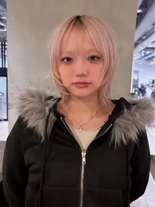 ミディアム レイヤー支持no.1 ☆笠原翔一のヘアスタイル