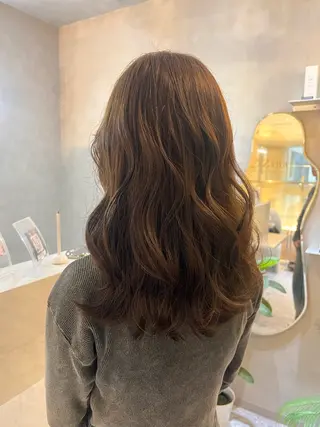 セミロング カラー COMOREVI hair salon所属・KANA🌿透明感/ レイヤーcut🌿のヘアスタイル