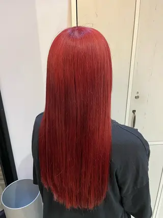 ロング カラー Chere 金剛店 髙木翌のヘアスタイル